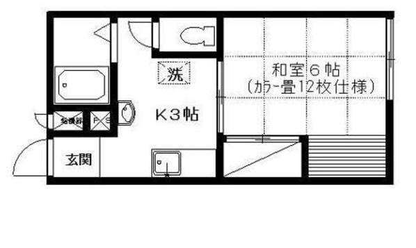 井荻駅 徒歩8分 2階の物件間取画像